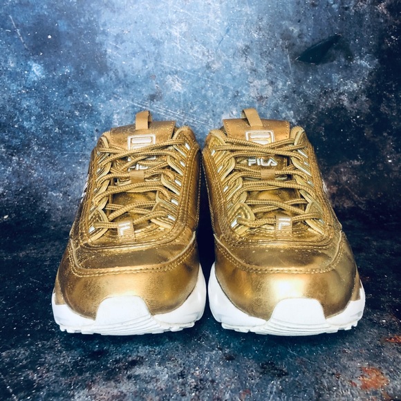 FILA Disruptor 2 Premium Metallic Sneaker - Picture 3 of 8